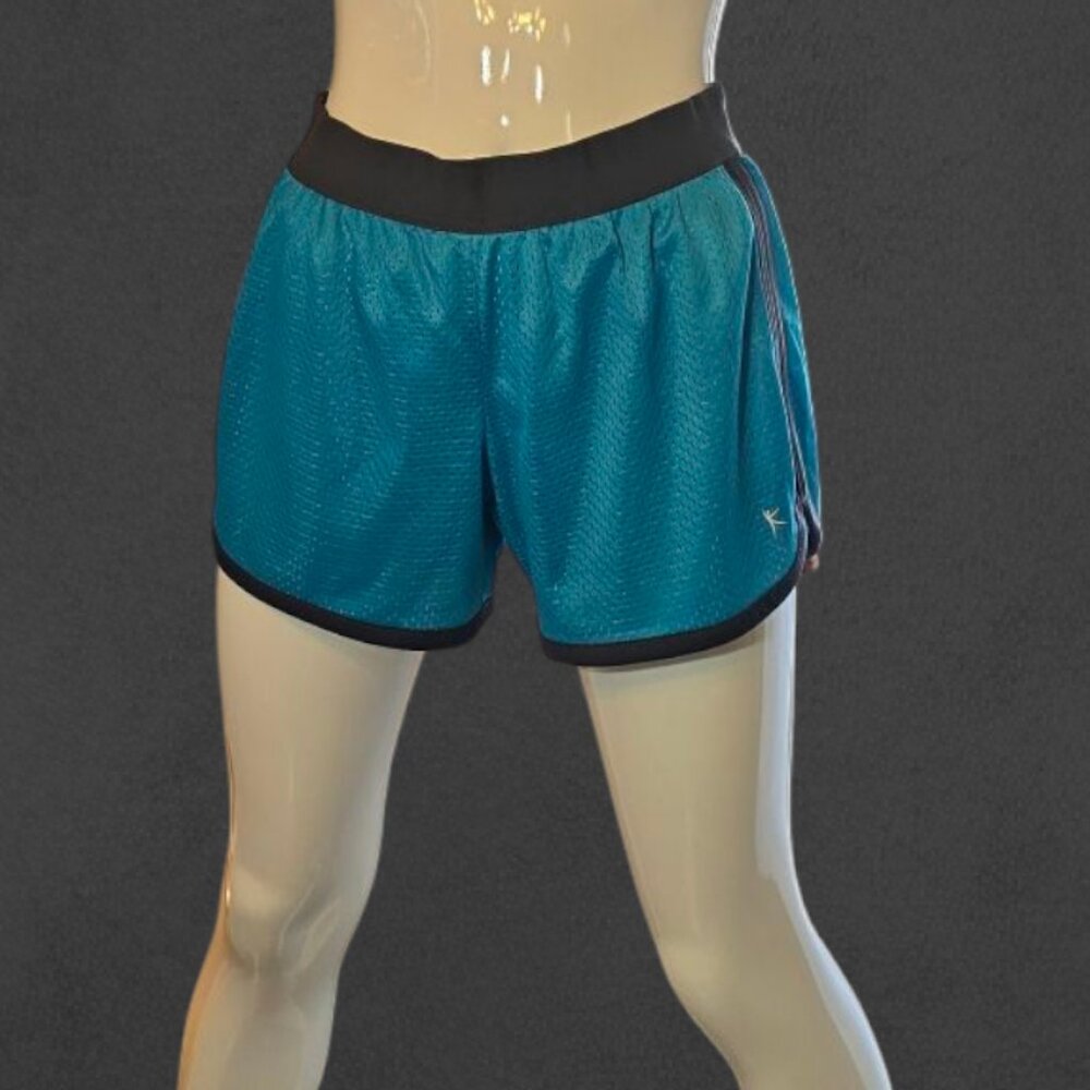 2 Pair - 1 Back 1 Turquoise Athletic Runner Shorts DANSKIN sz S - Picture 5 of 14